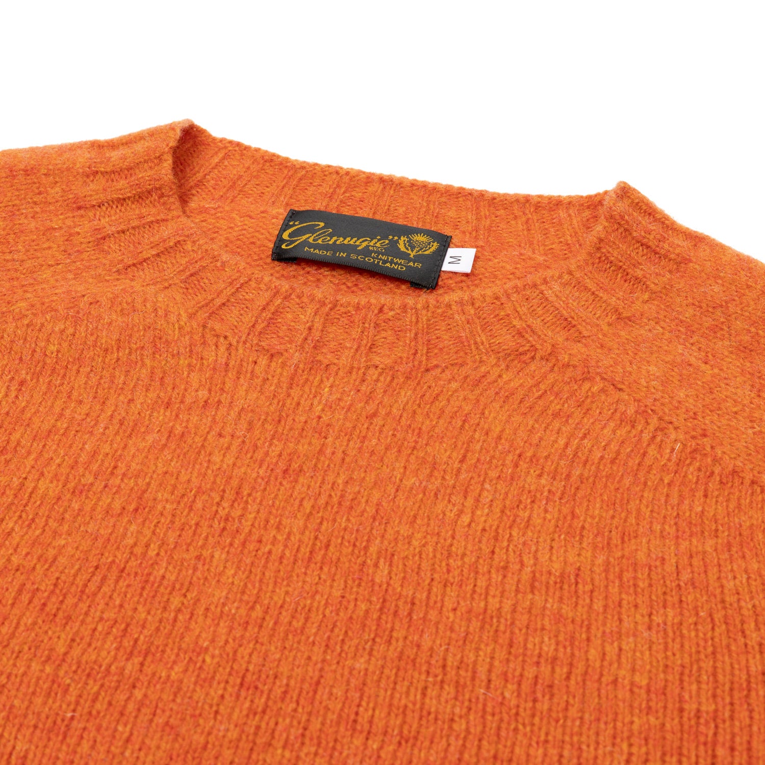 Glenugie exclusive x MJ: Sweater "Round Jumper" made from pure Wool - Circulate Knit Pure Soft Shetland